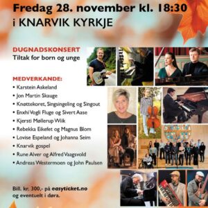 Konsert 28. november kl. 18:30