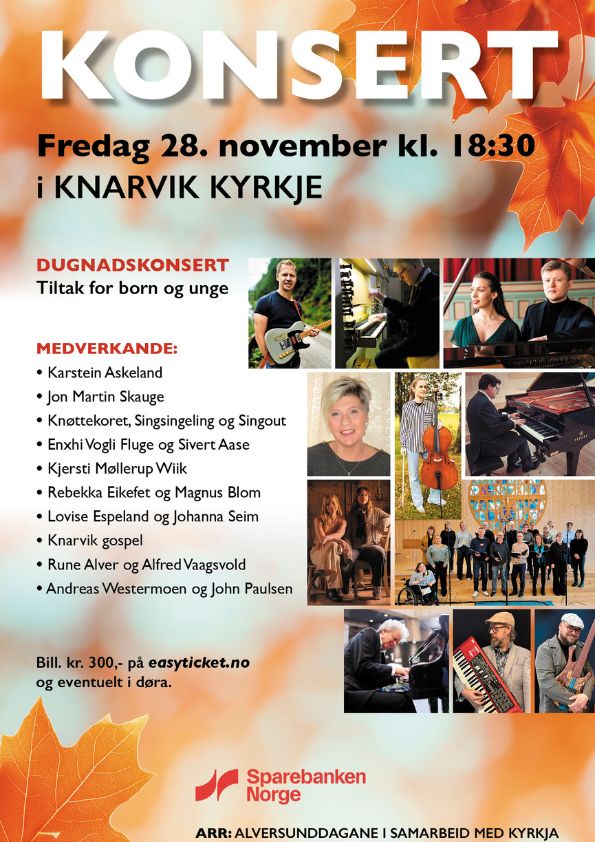 Konsert 28. november kl. 18:30